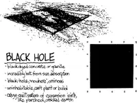 Sketch of a a black paved surface in a square covering the entire site, with
